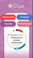 Calendário Menstrual Clue Cartaz