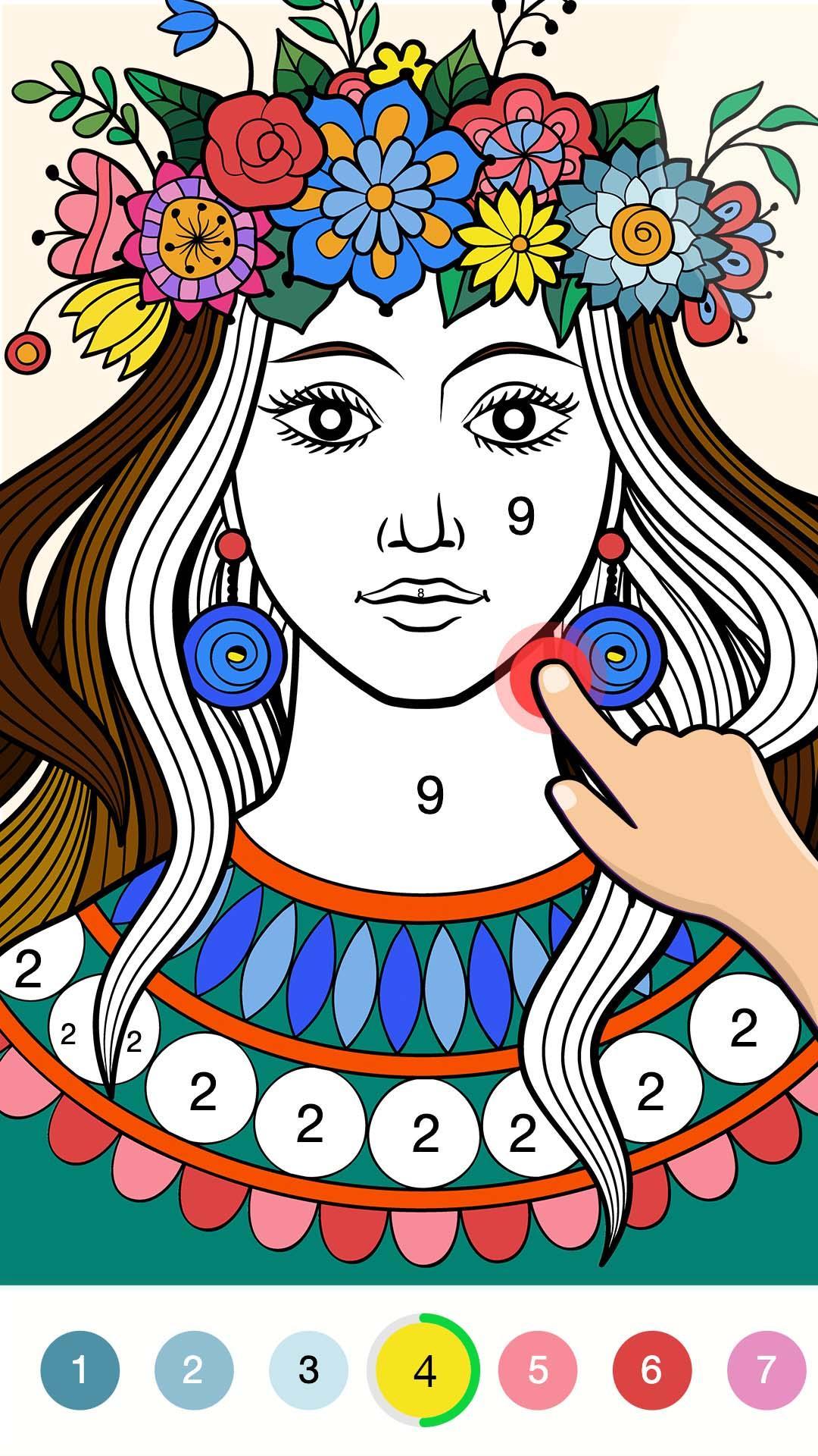 Fun Coloring - Color By Number Paint Happy & Relax for ...