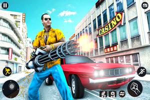 Grand Gangster Jail Break Game الملصق