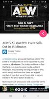 WWE & AEW News From PWNH скриншот 1