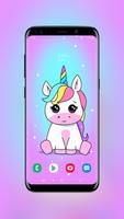 Rainbow Wallpaper Unicorn capture d'écran 2
