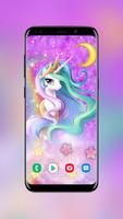 Rainbow Wallpaper Unicorn capture d'écran 3