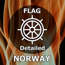 Flag. Norway Detailed. CES APK