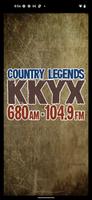 Country Legends KKYX Affiche