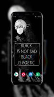 Black Sad Wallpaper capture d'écran 1