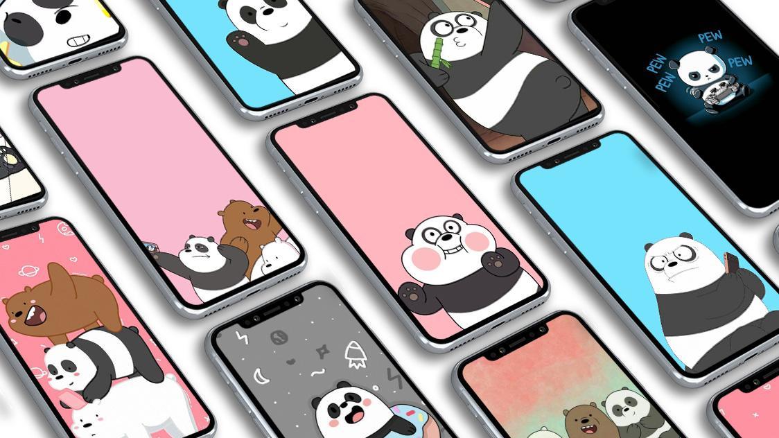 cute panda cartoon wallpapers