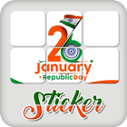 Republic Day Whtzapp Stickers icône
