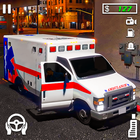 Emergency Ambulance Driving 3D 아이콘