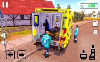 Rettungswagen fährt 3d Screenshot 2