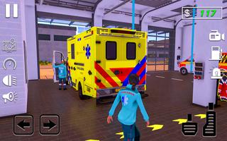 Rettungswagen fährt 3d Screenshot 3