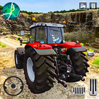 대형 트랙터 농업 게임 아이콘