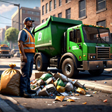 Garbage Truck Trash Simulator simgesi