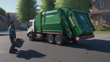 Garbage Truck Trash Simulator Ekran Görüntüsü 3