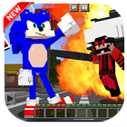 Best Sonic Boom Mod + Addons For Mcpe أيقونة