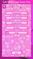 Cute Pattern Lock Screen Girly syot layar 3
