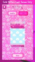 Cute Pattern Lock Screen Girly syot layar 2