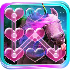 Fantasy Unicorn Lock Screen Pattern APK download