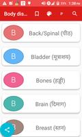 Complete body disease informat poster