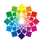 CMY Color Wheel ไอคอน
