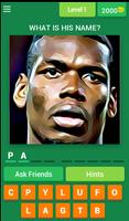 World Football Player Quiz Affiche