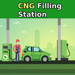 CNG Filling Station icon