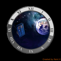 TARDIS CLOCK WIDGET