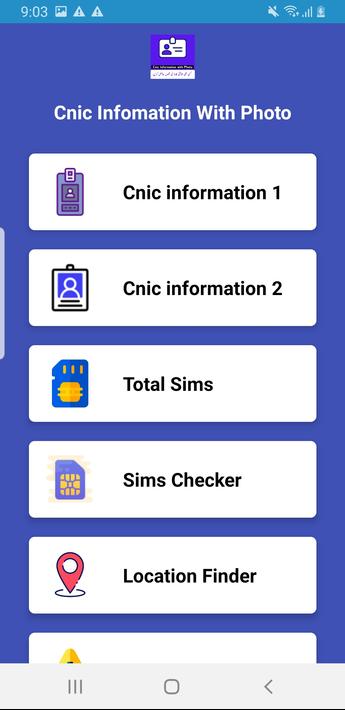 Cnic Information Details photo screenshot 1