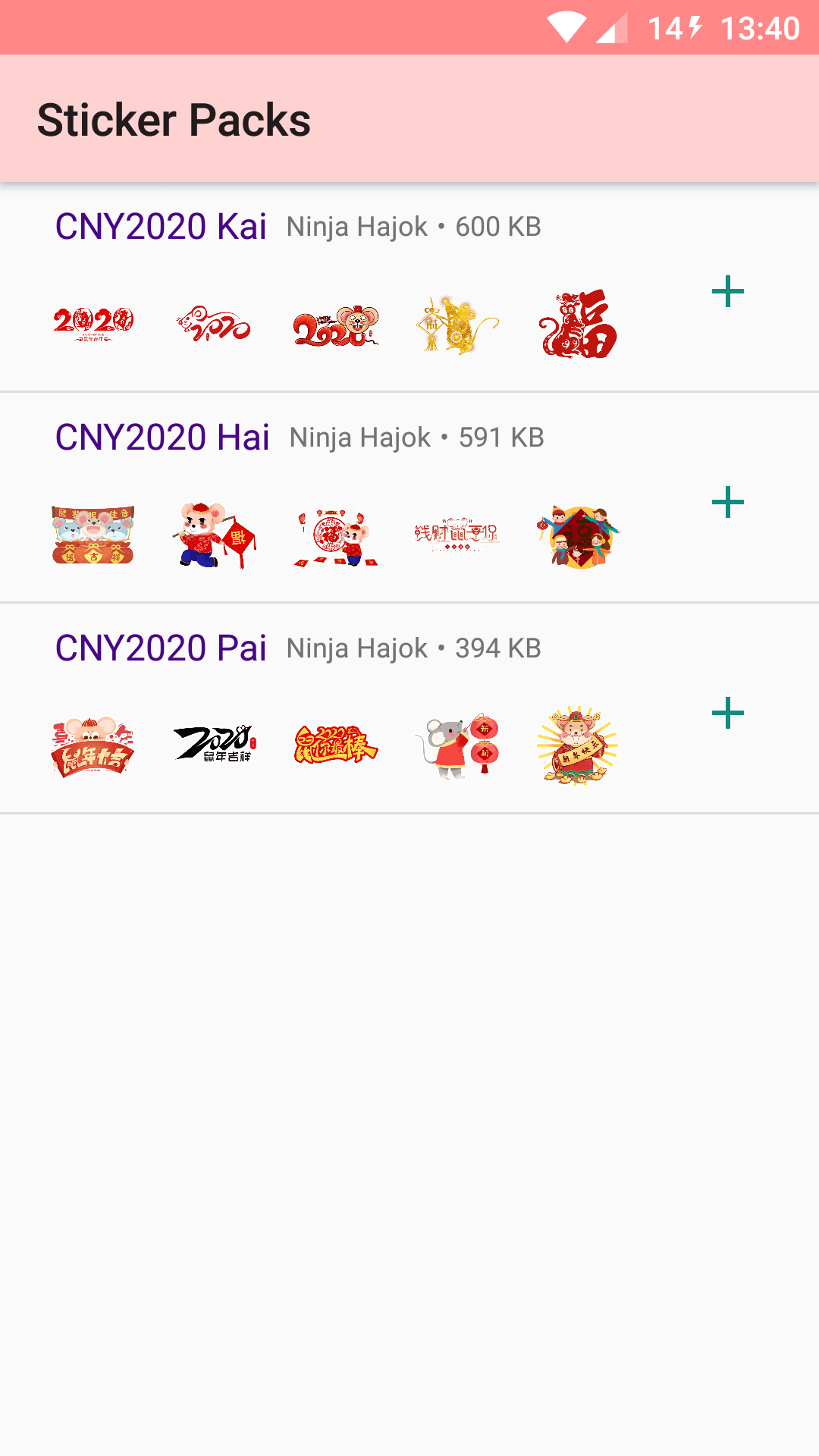 Happy Lunar New Year Whatsapp Stickers