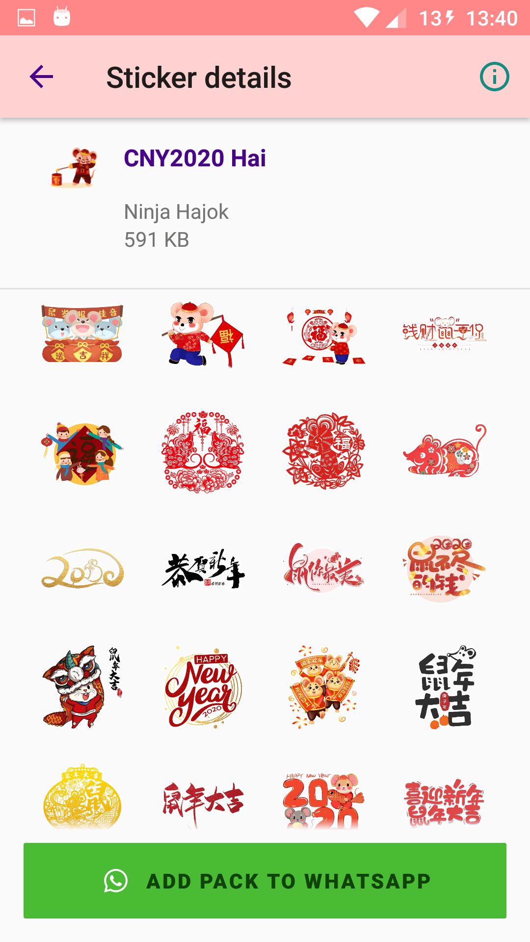 2020 Chinese New Year Cny Stickers For Whatsapp For Android Apk