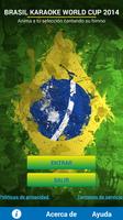 Brazil World Cup 2014 Mobile Affiche
