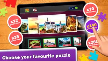 Jigsaw Puzzle الملصق