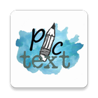 PicText: Text on Pictures and Photos 700+ Fonts ไอคอน