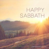 Poster Happy Sabbath Wishes