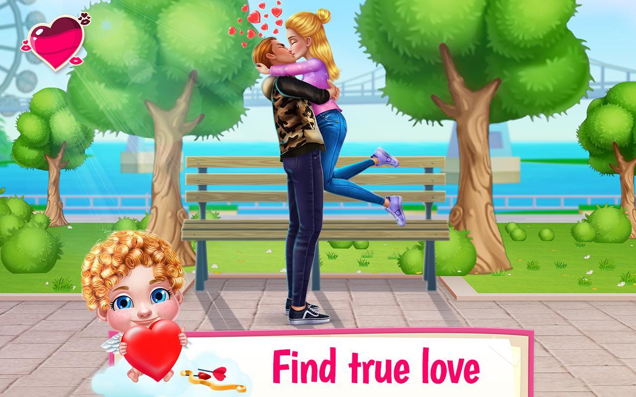 Love game android. Игра Купидон. Поцелуй игры. Первая любовь игра. Игра поцелуйчики.