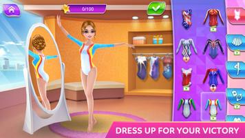 Gymnastics Superstar Star Girl الملصق