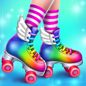 Roller Skating Girls biểu tượng