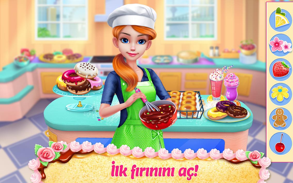 Android için Fırın İmparatorluk Pasta Yap, Süsle ve Servis Et APK