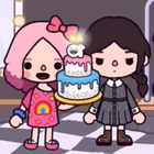 BocaYoYa Toca Wednesday Addams icon