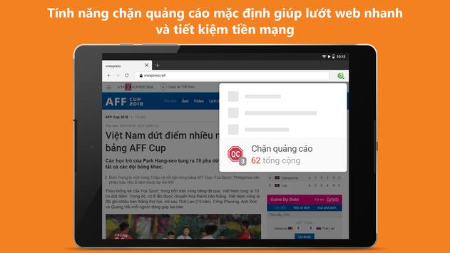 Trình duyệt Cốc Cốc - Duyệt web nhanh & an toàn 截图 8