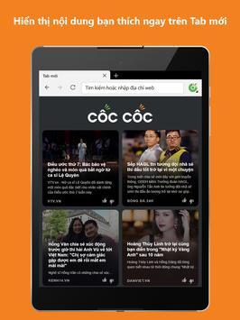 Trình duyệt Cốc Cốc - Duyệt web nhanh & an toàn 截图 17