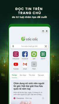 Trình duyệt Cốc Cốc - Duyệt web nhanh & an toàn 截图 3