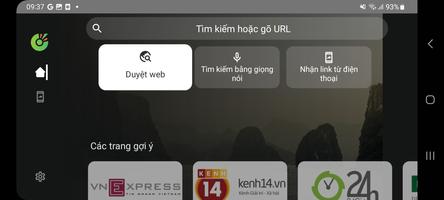 Cốc Cốc TV Browser Lite poster