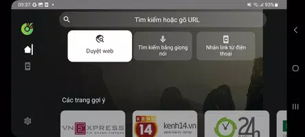 Trình duyệt Cốc Cốc TV Lite Plakat