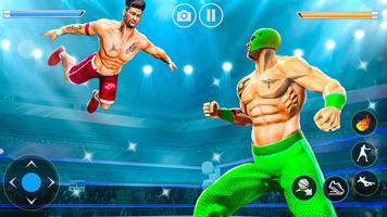 Wrestling Games Offline 3d โปสเตอร์
