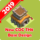 New Best COC Town Hall 8 Base Map ไอคอน