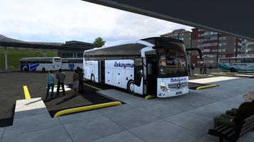 مدرب حافلة محاكي لعبة 3D تصوير الشاشة 1