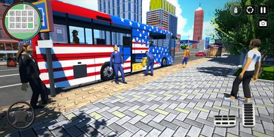 Tour sur simulateur de bus Affiche