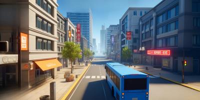 Coach Bus Driving 3D Game スクリーンショット 2