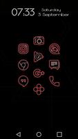 Glowist Redish - Icon Pack poster