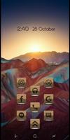 Square Wood Icon Pack imagem de tela 1